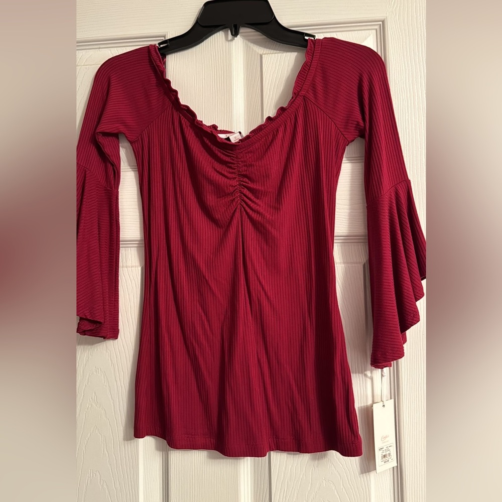 Red Candie’s Blouse - NWT